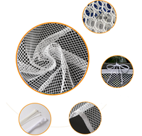 Filet de sécurité en plastique durable pour enfants, protection de balustrade, barrière de sécurité pour bébé, pour escaliers, balcons, lits bébé, maille de protection pour bébé