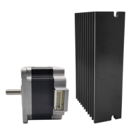 Samsr Produsen Hybrid 2 Phase Nema 23 Stepper Motor dengan 57Mm Stepper Motor + MD2545 Nema 23 Driver Kit untuk 3D Printer