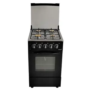 Xunda Stainless Steel 50cm 4 Burner Free Standing Gas Cooker Stove With Oven