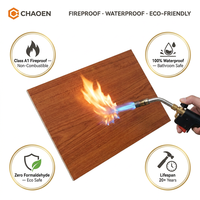 Papan Tahan Api Kelas A, Tahan Api dan Es, Kepadatan Tinggi, Tahan Aus untuk Dekorasi Dinding Interior Eksterior, Proyek Konstruksi