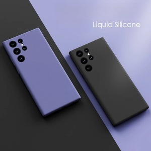 Custodie per cellulari in <span class=keywords><strong>silicone</strong></span> liquido TPU antiurto a protezione completa per S26/S25/S24/S23/S22 <span class=keywords><strong>Ultra</strong></span>/<span class=keywords><strong>S21</strong></span>/S20/S30 FE Plus Pro - Product Image 2