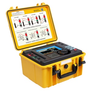 เครื่องวัดความต้านทานฉนวน NCEL JSJY913 5kv สำหรับการทดสอบมอเตอร์และเครื่องกำเนิดไฟฟ้าในหลายสถานการณ์ - Product Image 1