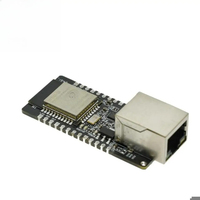 WT32-ETH01 Jaringan Port Serial Tertanam Kompatibel dengan BT Ethernet WIFI Gateway MCU ESP32 Modul Nirkabel WT32 ETH01