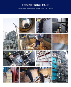 Materiali refrattabili refrattari ad alta temperatura in fibra di acciaio anti erosione calcinabili per altoforno - Product Image 6