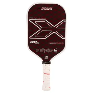 Raquette de pickleball 2026 ARRONAX New Tech Thermoformed Deltforce <span class=keywords><strong>F2</strong></span> 3D 18K en fibre de carbone, approuvée USAPA - Product Image 1