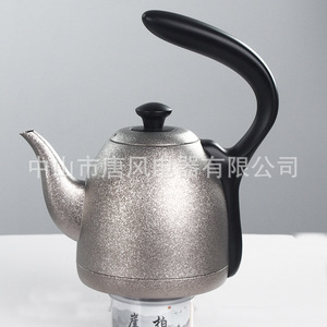 ตังเฟิงกาต้มน้ำไฟฟ้าไทเทเนียมบริสุทธิ์ 215x215x243 มม. ทนความร้อนพร้อมฝาปิดสำหรับใช้ในบ้าน - Product Image 1