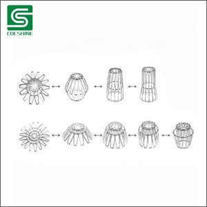 Paralume in <span class=keywords><strong>Metallo</strong></span> <span class=keywords><strong>Vintage</strong></span> Deformabile per Lampada a Sospensione - Product Image 5