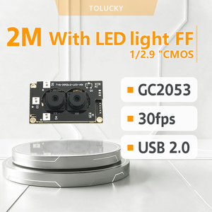 1/2.9นิ้ว GC2053 1920*1080 CMOS อินฟราเรด RGB 2MP การควบคุมการเข้าถึงโมดูลกล้องส่องทางไกล USB - Product Image 3