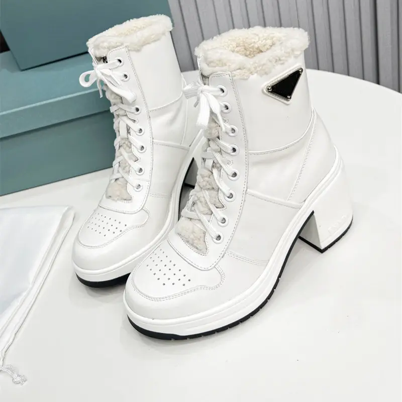 Luxury Snow boots Winter brand warm non-slip waterproof women boots mother shoes casual cotton winter autumn boots female