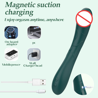 G-Punkt Vibrator Sexspielzeug 3 Geschwindigkeiten 10 Frequenzen USB Aufladbar Weiches Silikon Flexibel Anal Klitoris Brustwarzen Stimulation