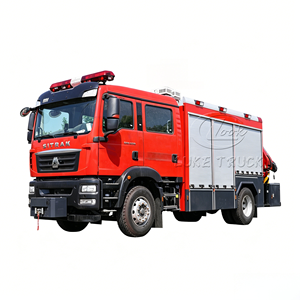 Camion de Secours Incendie SINOTRUK 4x2 Véhicule de Secours Incendie d'Urgence pour les Services d'Urgence - Product Image 1