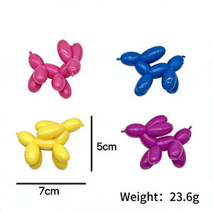 Mini Perro de Globo Elástico de TPR para Niños, Alivio de la Ansiedad - Product Image 1