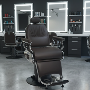 Chaise de Barbier Professionnelle à Réglage Flexible pour <span class=keywords><strong>Salon</strong></span> de <span class=keywords><strong>Coiffure</strong></span> et Barbershop - Product Image 1