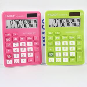 Calculadora de Escritorio KD3866B C Blanca de 12 Dígitos para Estudiantes, de Plástico, con Batería, para Oficina - Product Image 4