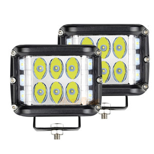 Nuovissimo 4 pollici ATV <span class=keywords><strong>UTA</strong></span> Off Road Dual Sider stroboscopico lampeggiatore guida fendinebbia luci esterne ausiliarie luce da lavoro a LED - Product Image 4