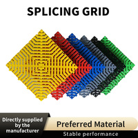 Baldosas de PVC Modulares Rígidas, Modernas, Coloridas, Lisas, Encajables, con Sistema de Clic, para Interiores, Garajes, Antideslizantes e Impermeables