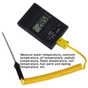 SCIEDU Digital Portátil Extended Temperature Probe Física Experiment Kit Alta Temperatura Termômetro Eletrônico Rápido - Product Image 3