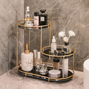 Caja de almacenamiento de cosméticos de 3 capas, productos para el cuidado de la piel, tocador de Perfume, organizador de maquillaje para maquillaje - Product Image 3