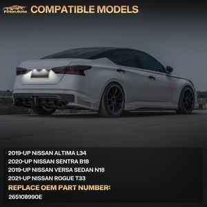 โคมไฟ LED <span class=keywords><strong>สี</strong></span><span class=keywords><strong>ขาว</strong></span>2PS สำหรับ <span class=keywords><strong>Nissan</strong></span> Altima L34 SENTRA B18 Versa N18 Rogue T33ใหม่ไฟท้ายไม่มีข้อผิดพลาด - Product Image 5