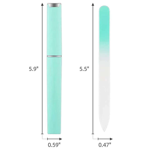 Herramienta <span class=keywords><strong>de</strong></span> manicura con logotipo personalizado, kits <span class=keywords><strong>de</strong></span> <span class=keywords><strong>uñas</strong></span> coloridas, <span class=keywords><strong>lima</strong></span> <span class=keywords><strong>de</strong></span> <span class=keywords><strong>uñas</strong></span> <span class=keywords><strong>de</strong></span> cristal <span class=keywords><strong>de</strong></span> cerámica con caja protectora <span class=keywords><strong>de</strong></span> plástico, venta al por mayor - Product Image 6