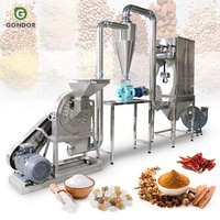 Industriële ultrafijne maalmolen voor droge voedingsmiddelen, komijn, aardappelmeel, tomaten, tijm, en het maken van poeder.