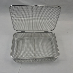 Cesta de Esterilización DG-3700 de Acero Inoxidable 304/316, Pulido Electrolítico, Superficie Lisa, Duradera, Hecha a Mano para Uso en la Cocina - Product Image 1