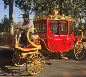 Carruaje Eléctrico Turístico OEM, Vagón de Caballos, Carro de Caballos, <span class=keywords><strong>Triciclo</strong></span> para Bodas Reales - Product Image 6