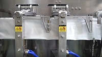 Machines d'emballage de poudre de café multifonctions S-180D 3/4 côtés scellent le remplissage et l'étiquetage de sachets de poche à fond plat pour les aliments