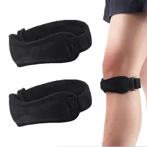 DECELEVEN Sports Anti-Slip Patella Knee Pads Protection Brace Patellar Pain Relief Adjustable Patella Strap