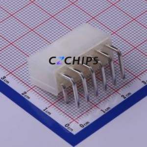 C4255WR-2X06P Wire-to-Board Pin Header Bent Lead Through Hole,P=4.2mm Connector 2x6P 4.2mm Right Angle Insert 12P - Product Image 2