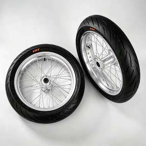 Kit de Ruedas y Neumáticos Supermoto LBX Light Bee X de 17 Pulgadas para Llantas Surron Silver 17 X 1.60 <span class=keywords><strong>Delantera</strong></span> 17 X 2.15 Trasera para Motocicleta Eléctrica Todoterreno - Product Image 1
