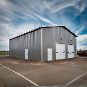 Bâtiments en acier légers industriels préfabriqués Garages Offre Spéciale en usine hôtel commercial certifié CE/ISO - Product Image 4