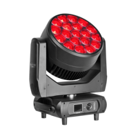 K15 19X40W B-eye Led Lampu Kepala Bergerak RGBW 4in1 Pixel Zoom Beam Wash Pro Hiburan Pencahayaan Panggung untuk Konser