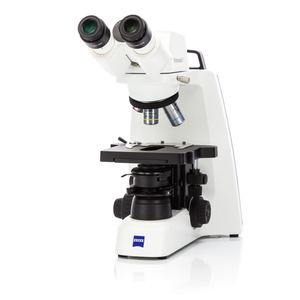 <span class=keywords><strong>Microscope</strong></span> <span class=keywords><strong>numérique</strong></span> compact Primostar 3 facile à utiliser Tête trinoculaire Embout nasal à 5 positions Éclairage ECO pour l'entraînement en laboratoire - Product Image 1