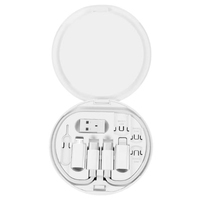 Câble USB 6 en 1 Adaptateur de charge de voyage multifonctionnel pour Android Type-C OTG Hub avec chargeur de données pour téléphones mobiles