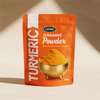 Sachet Doypack Personnalisé en Aluminium Imprimé, Qualité Alimentaire, en Plastique Stratifié pour Emballage d'Épices en Poudre, Aliments Secs et Assaisonnements