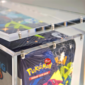 SHP กล่องอะคริลิคโปเกมอนกล่องบูสเตอร์หนาป้องกันรังสียูวีกล่องการ์ดเกม - Product Image 3
