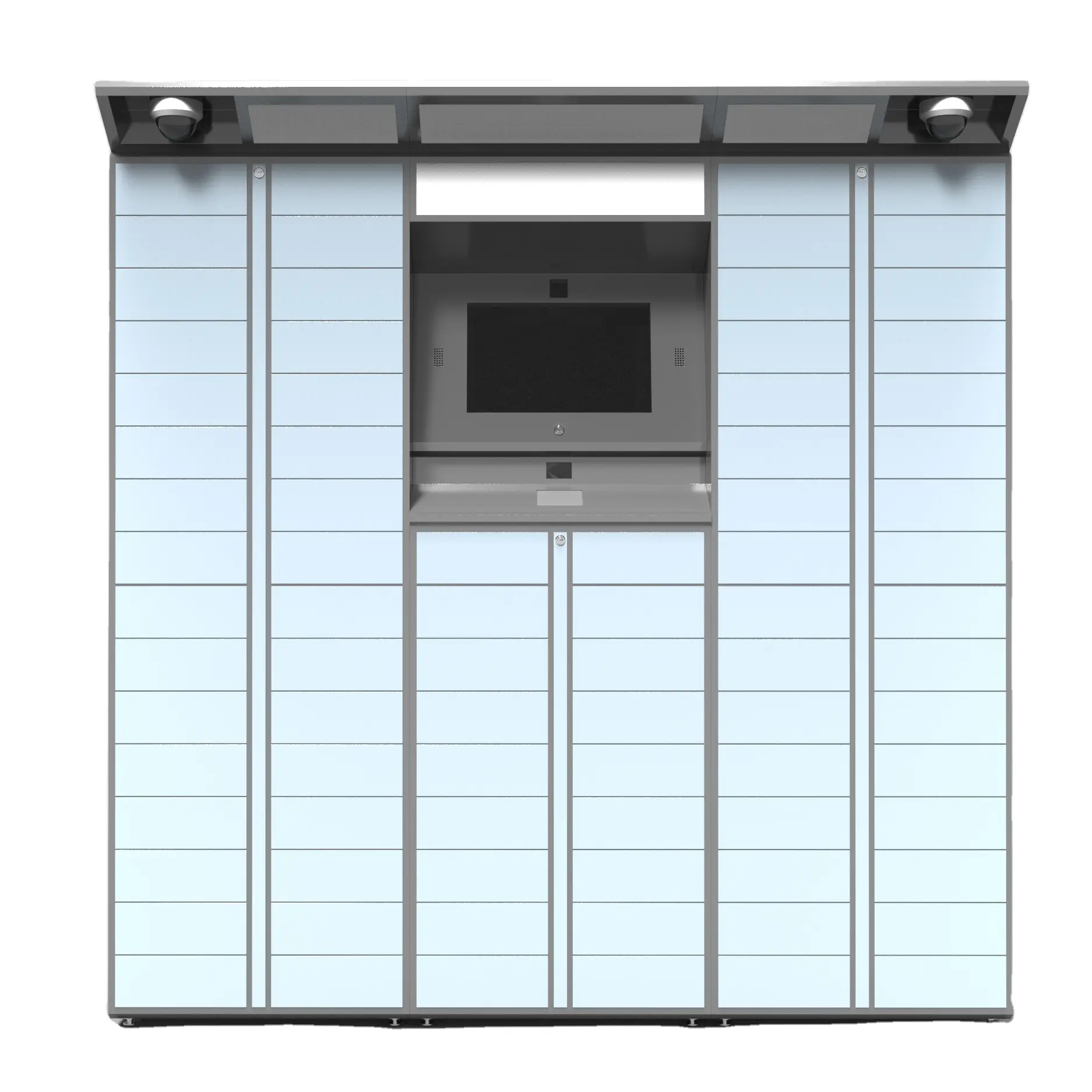 Fechadura de pacote refrigerada automática inteligente, fechadura de entrega de pacote