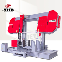 GB42120 Machine à découper les métaux fabriquée en Chine Équipement de coupe de l'acier Scie à ruban à métaux de type portique Scie d'angle