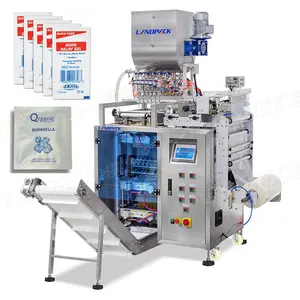 Multilane automatique pour la machine cosmétique d'équipement d'emballage de sachet de gel de shampooing