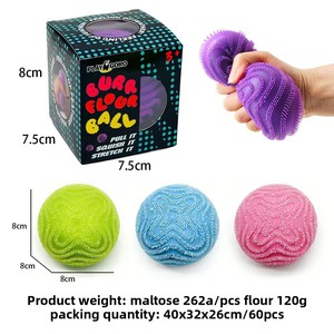 Pallina Antistress Spiky in TPR con Punte, Giocattolo Sensoriale Squishy per Bambini e <span class=keywords><strong>Adulti</strong></span>, Antistress per <span class=keywords><strong>Autismo</strong></span> e Ansia, Regalo - Product Image 3