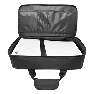 เคสเดินทางทำด้วยมือทำจากไนลอนสำหรับ PS5มืออาชีพกระเป๋าสะพายไหล่มีซิปกันน้ำออกแบบให้มีความจุมาก - Product Image 2