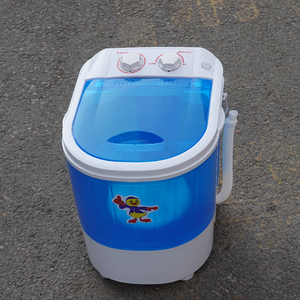 <span class=keywords><strong>Lave</strong></span>-<span class=keywords><strong>linge</strong></span> portable mini domestique à cylindre unique, semi-automatique avec fonction de séchage par courroie, idéal pour les enfants et les mamans, en plastique - Product Image 6