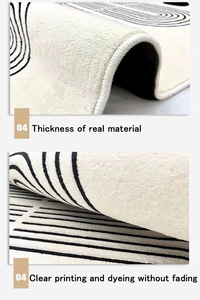 Alfombra mullida de Cachemira de imitación para el hogar, moderna, personalizada, de lujo, para sala de estar, <span class=keywords><strong>2022</strong></span> - Product Image 5