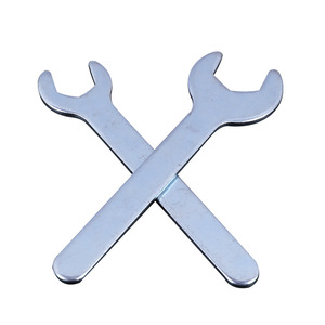 Clé à molette à extrémité ouverte simple Autonomy en acier A3 zingué, à mâchoire hexagonale, surface lisse, outil manuel - Product Image 2