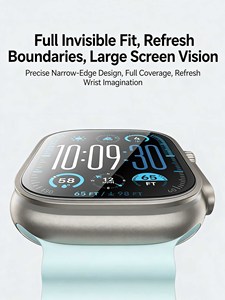 Protecteur d'écran en verre trempé Benks 0,3 mm pour Apple Watch Ultra 49 mm – Film HD transparent, anti-rayures et incassable - Product Image 4