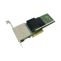 Adaptateur Ethernet 4 ports 10 Gbps HZ10X710F4 |   Carte réseau Intel XL710, PCI-E X8/X16 avec décharge intelligente, VLAN et QoS