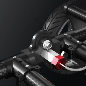 Silla de Ruedas Eléctrica Plegable KSM-621 para Discapacitados, Marco Ligero de Fibra de Carbono, Batería de Larga Duración, Silla de Ruedas Compacta - Product Image 5