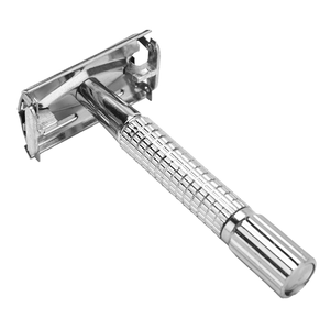 Maquinilla de Afeitar de Estilo Antiguo, Herramienta de Afeitado Multifuncional y Ecológica con Mango de Metal Giratorio y Cuchilla para Afeitar la Cara - Product Image 4