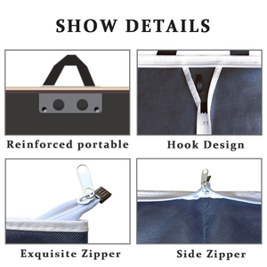 <strong>Breathable</strong> <strong>Garment</strong> <strong>Bag</strong>, Suit Covers, Travel Carrier <strong>Bag</strong> with Handles - Product Image 5